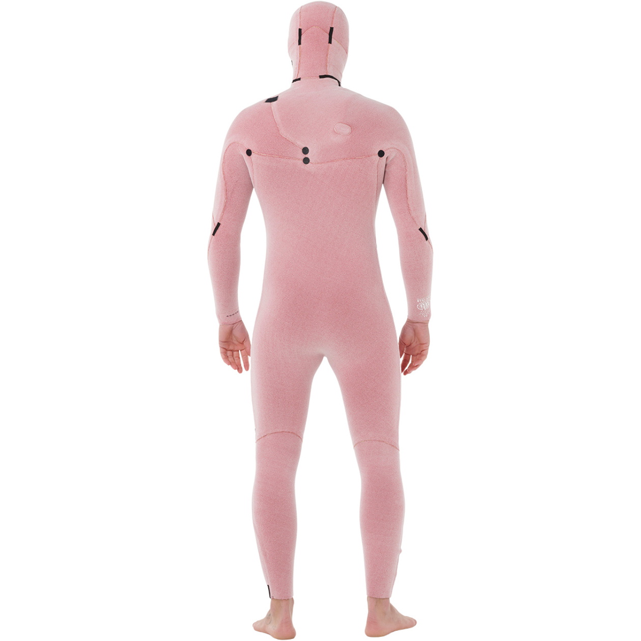 2026 Rip Curl Heren F-Bomb Fusion 4/3mm Borst Ritssluiting Met Capuchon Wetsuit 174MFS - Black